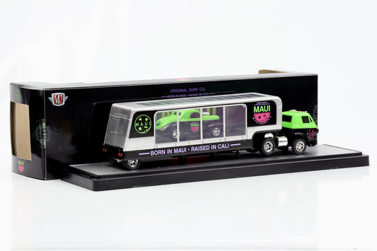 1:64 1970 Dodge L600 COE & 1941 Willys Coupe MAUI M2 Machines