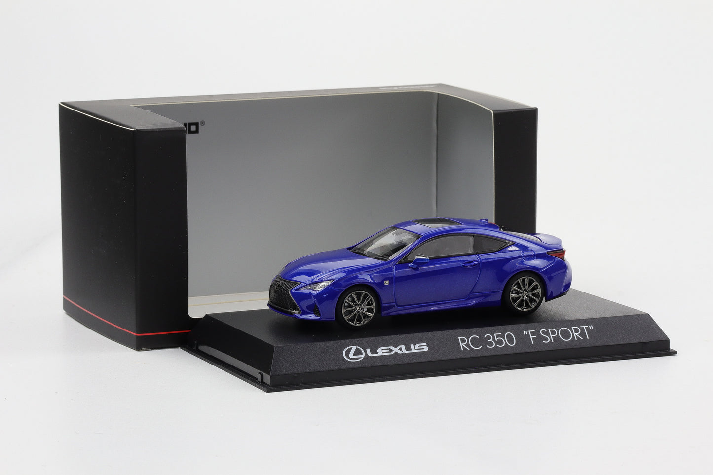 1:43 Kyosho Lexus RC 350 F Sport Heat Blue CL. Diecast