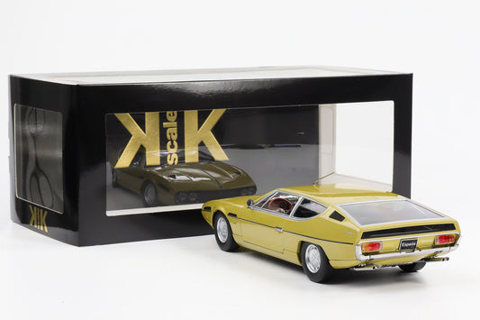 1:18 KK-Scale Lamborghini Espada S2 Coupe 1970 V12 Bertone goldmetallic diecast