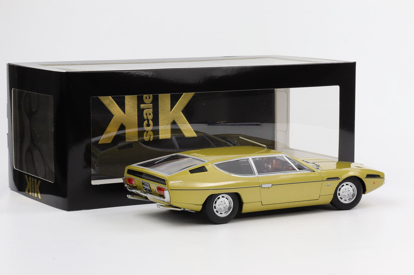 1:18 KK-Scale Lamborghini Espada S2 Coupe 1970 V12 Bertone goldmetallic diecast