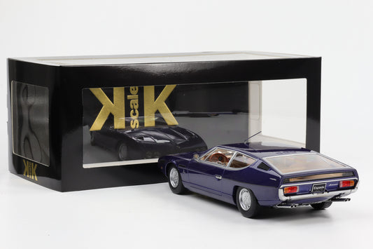 1:18 KK-Scale Lamborghini Espada S2 Coupe 1970 V12 Bertone darkblue-metallic diecast