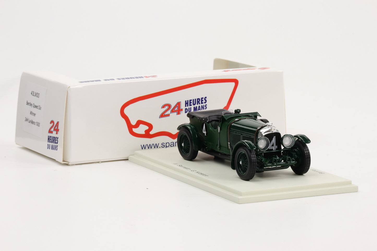 1:43 Spark Bentley Speed Six #4 Winner 24h Le Mans 1930 43LM30