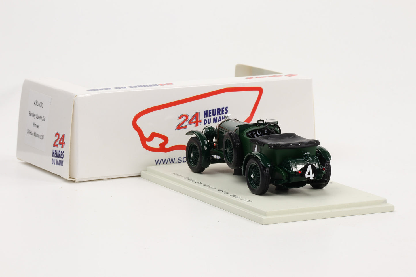 1:43 Spark Bentley Speed Six #4 Winner 24h Le Mans 1930 43LM30