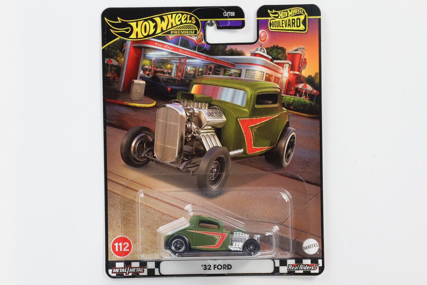 1:64 Hot Wheels Premium 32 Ford Hot Rod Boulevard 112 Real Riders