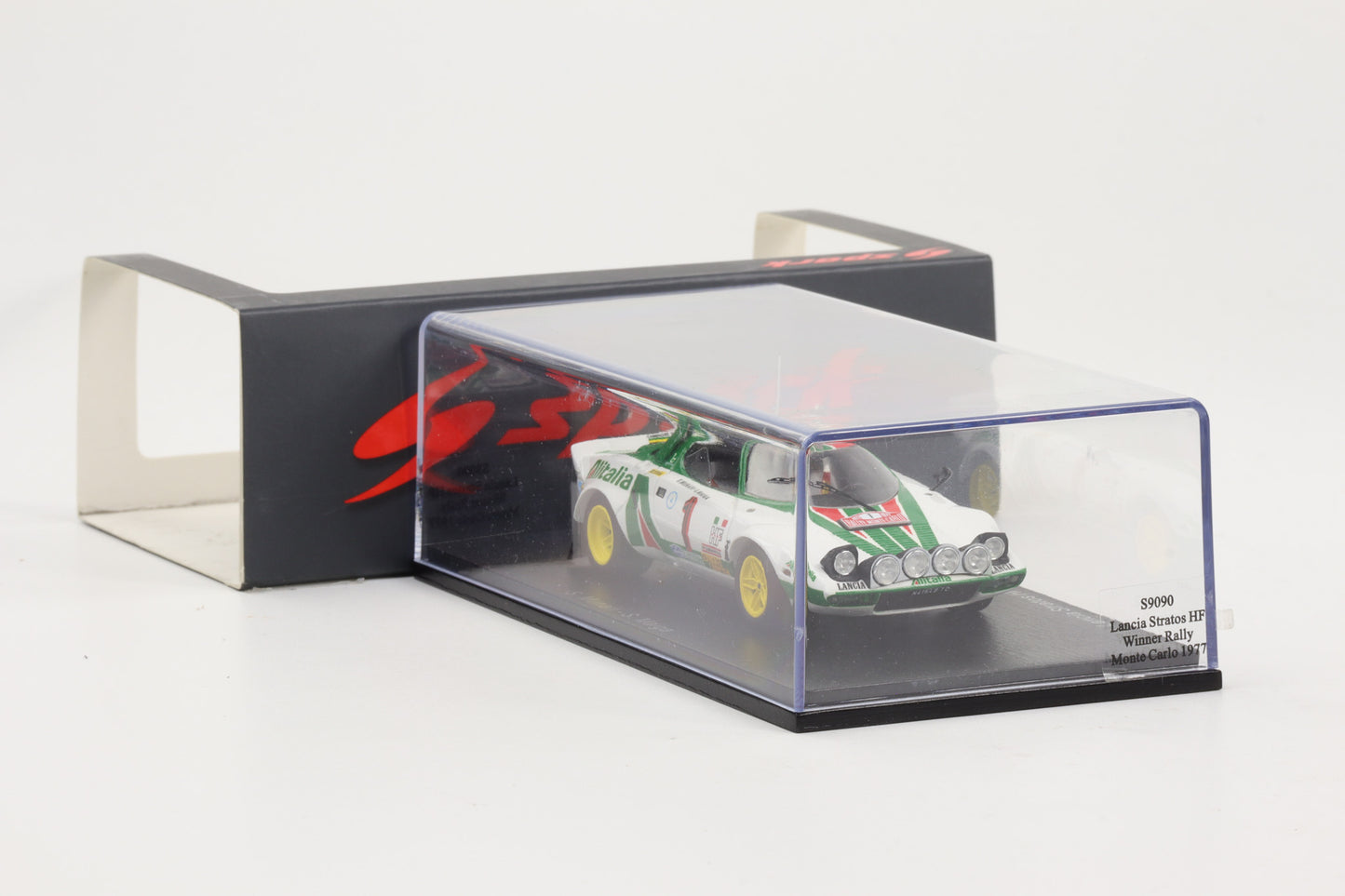 1:43 Spark Lancia Stratos HF #1 Munari Maiga Winner Rally Monte Carlo 1977