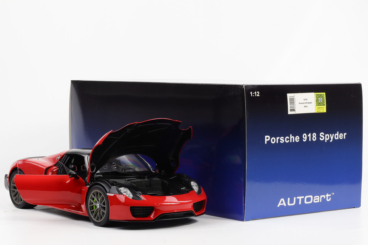 1:12 AUTOart Porsche 918 Spyder 2013 guards red 12122