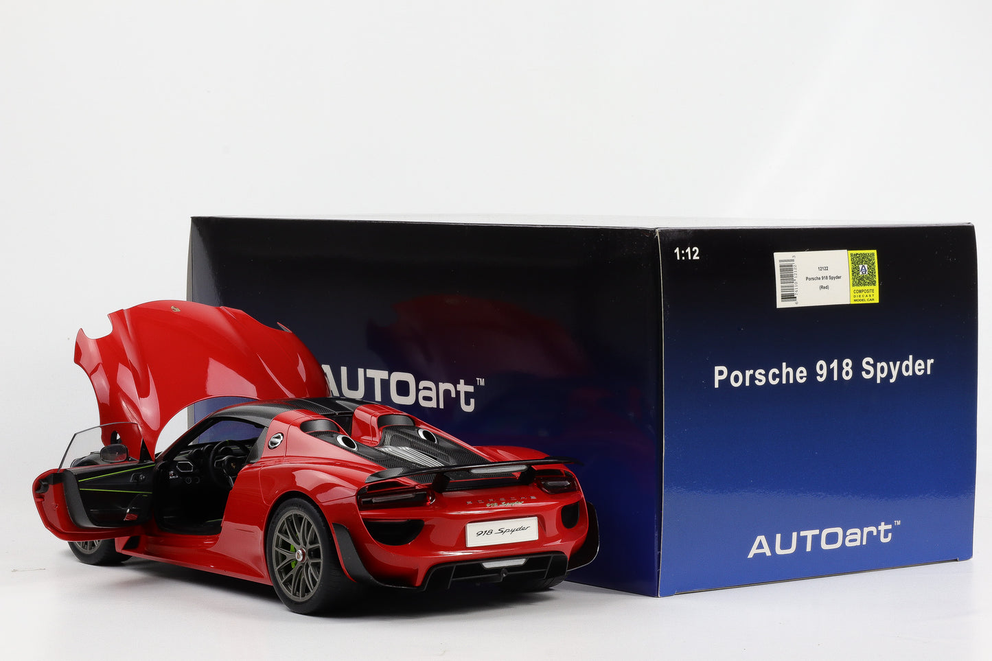 1:12 AUTOart Porsche 918 Spyder 2013 guards red 12122