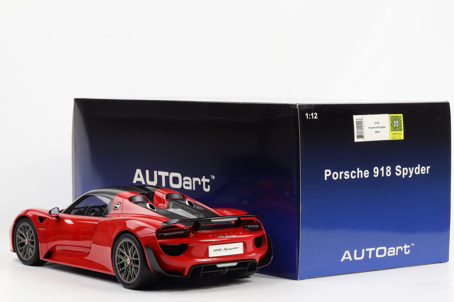1:12 AUTOart Porsche 918 Spyder 2013 guards red 12122