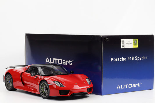 1:12 AUTOart Porsche 918 Spyder 2013 guards red 12122