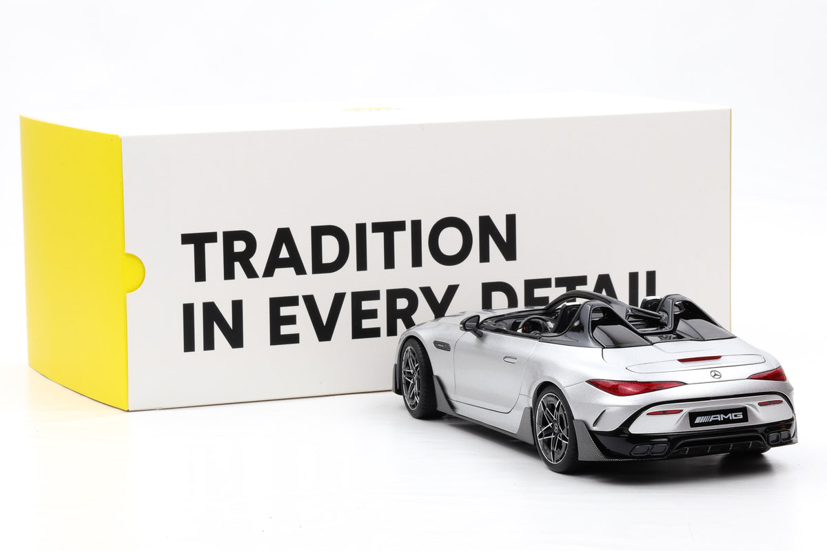 1:18 NZG Mercedes-Benz AMG Pure Speed silber metallic 4,0 V8 BITURBO
