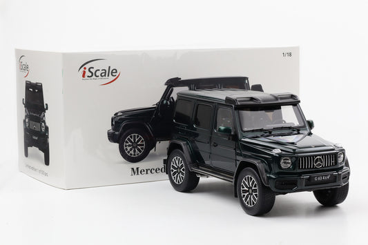 1:18 Mercedes-Benz AMG G63 W463 4x4 2022 smaragdgrün metallic iScale 500 Stk.