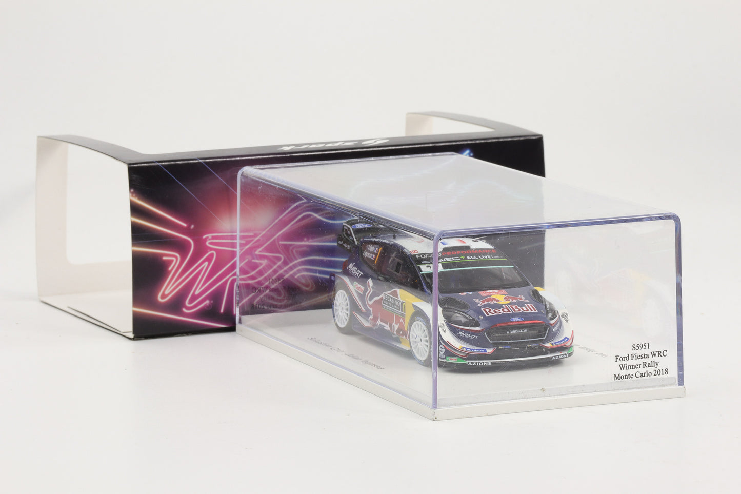 1:43 Spark Ford Fiesta WRC #1 Red Bull Winner Rally Monte Carlo 2018 S5951