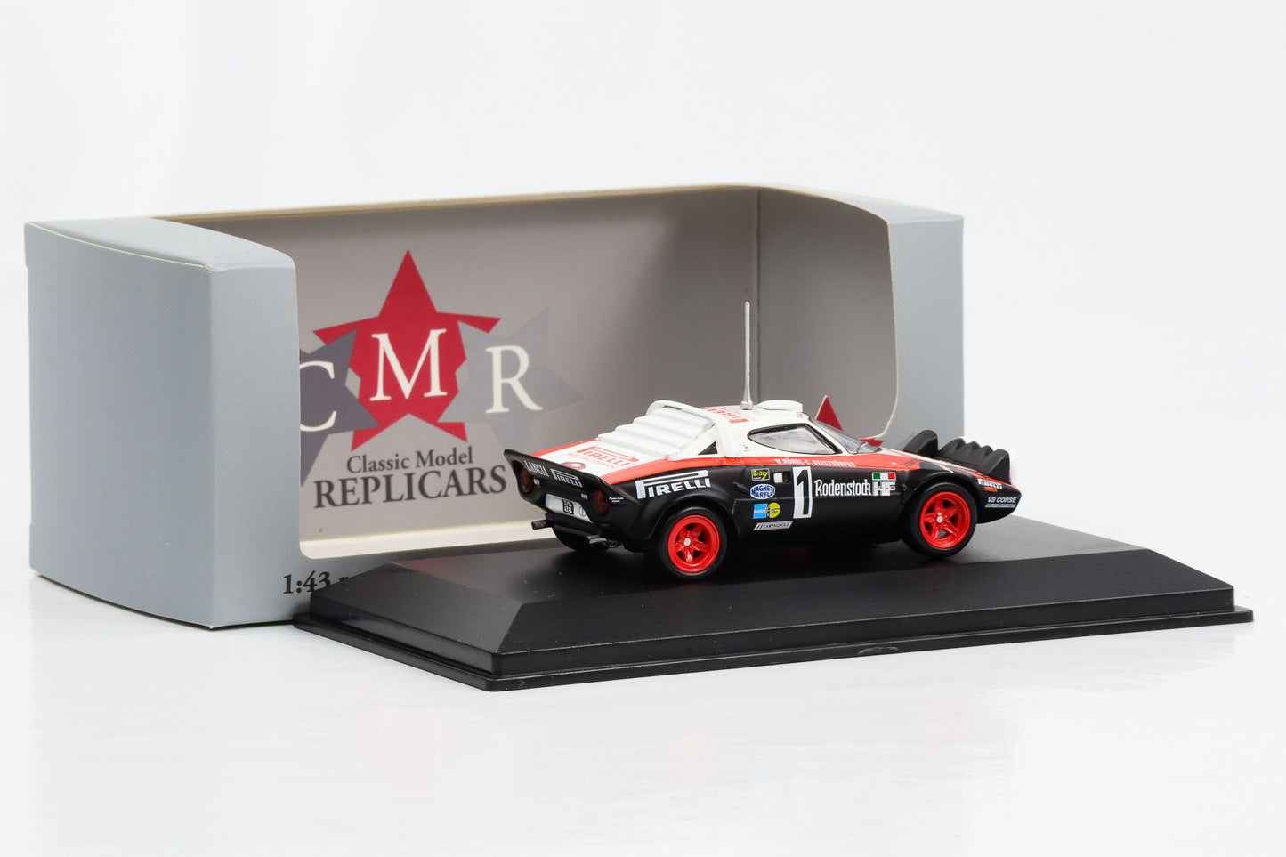 1:43 Lancia Stratos #1 Winner Hunsrück Rally 1978 Röhrl Geistdörfer CMR diecast