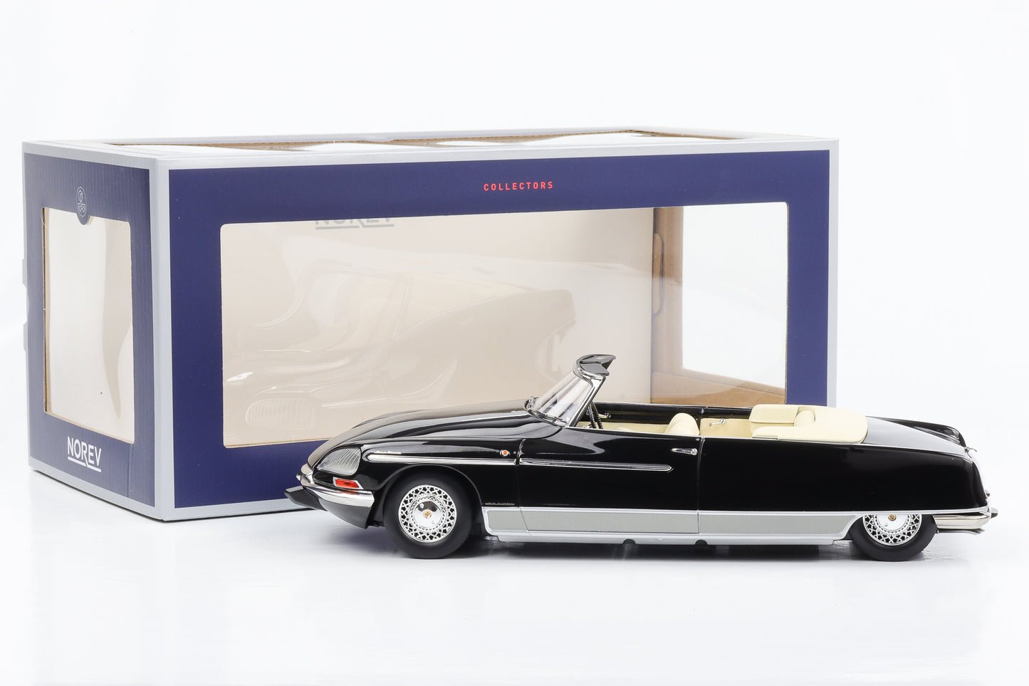1:18 Citroen DS 21 Palm Beach Cabriolet 1964 schwarz Norev 181746