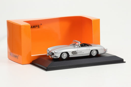 1:43 Minichamps Mercedes-Benz 300 SL Roadster 1957 silber Maxichamps