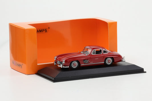1:43 Minichamps Mercedes-Benz 300 SL Coupe Gullwing 1955 rot Maxichamps