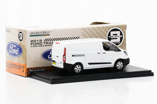 1:43 2016 Ford Transit Custom V362 weiss Greenlight