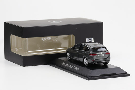 1:43 Herpa Mercedes-Benz B-Klasse W247 2018 mountain grey Dealer
