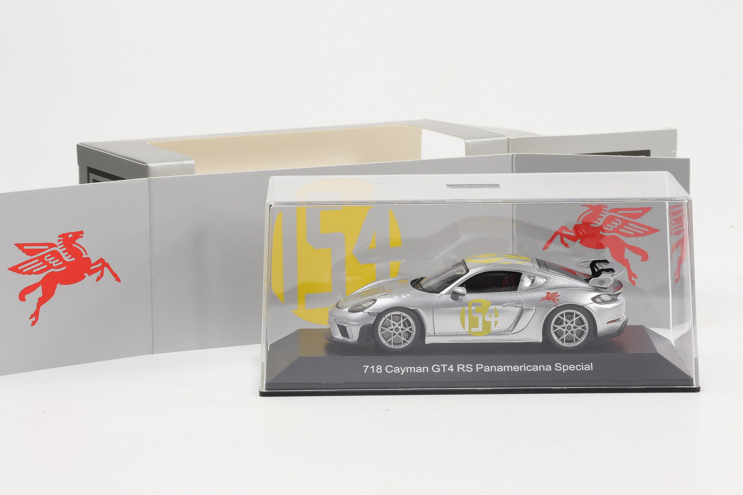 1:43 Spark Porsche 718 GT4 RS Panamericana Special TAG HEUER MAP Museum