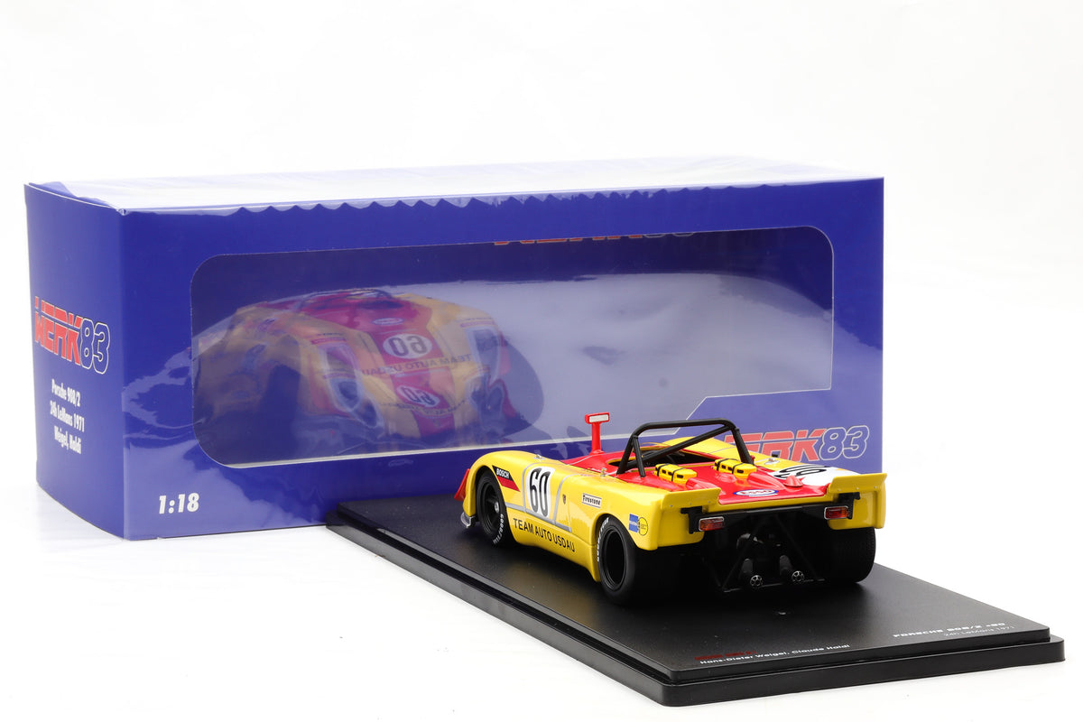 1:18 Porsche 908/02 #60 24h LeMans 1971 Weigel Haldi Werk83