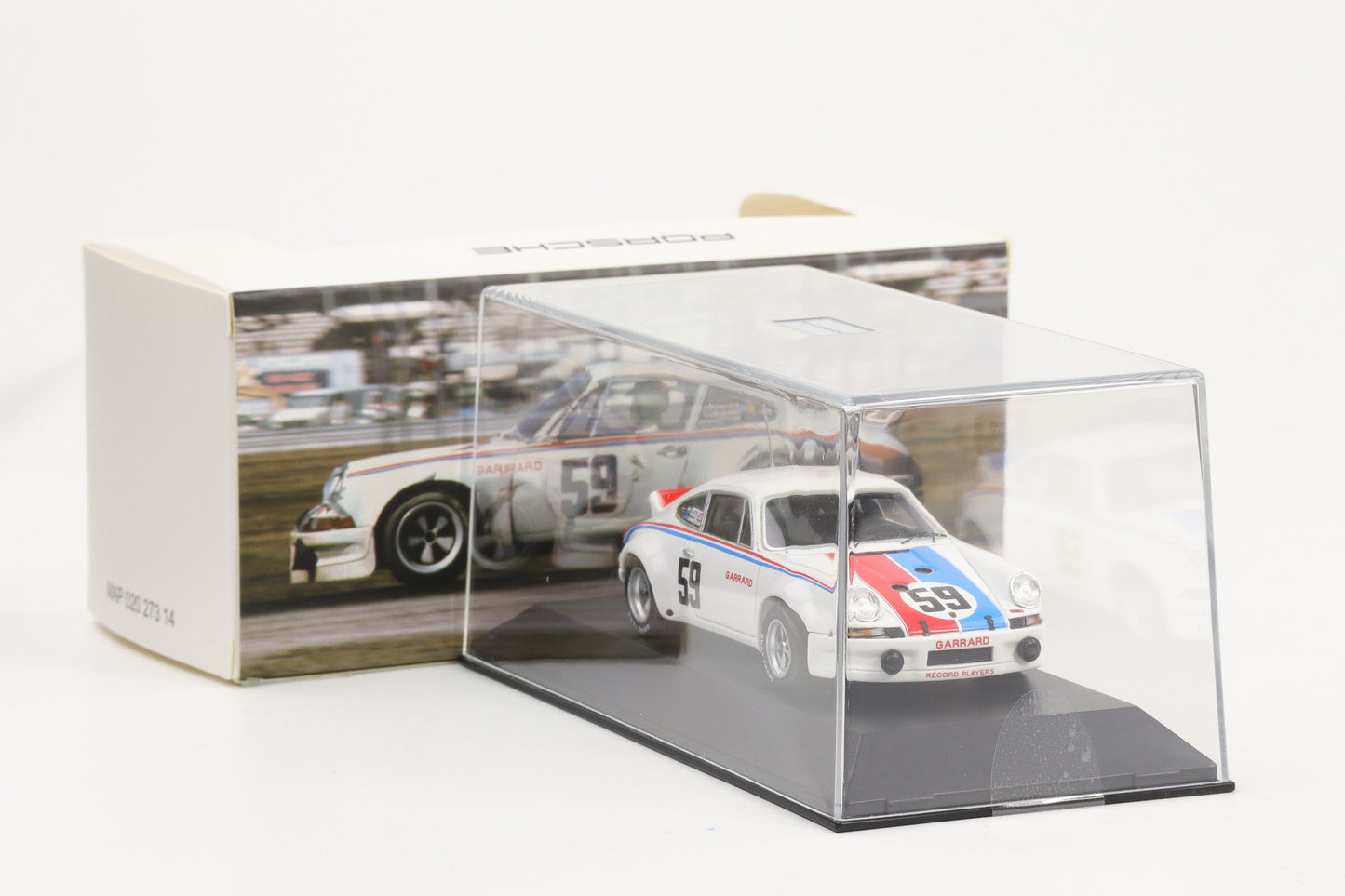 1:43 Spark Porsche 911 Carrera RSR #59 24h Daytona 1973 Winner MAP Museum