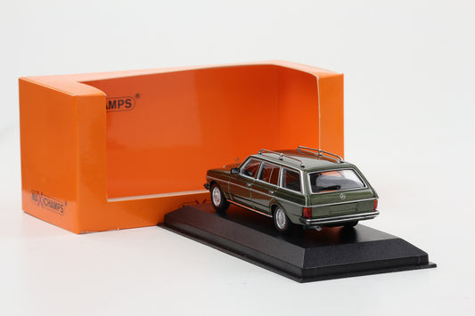 1:43 Minichamps Mercedes-Benz 230 TE 1982 S123 metallic grün Maxichamps