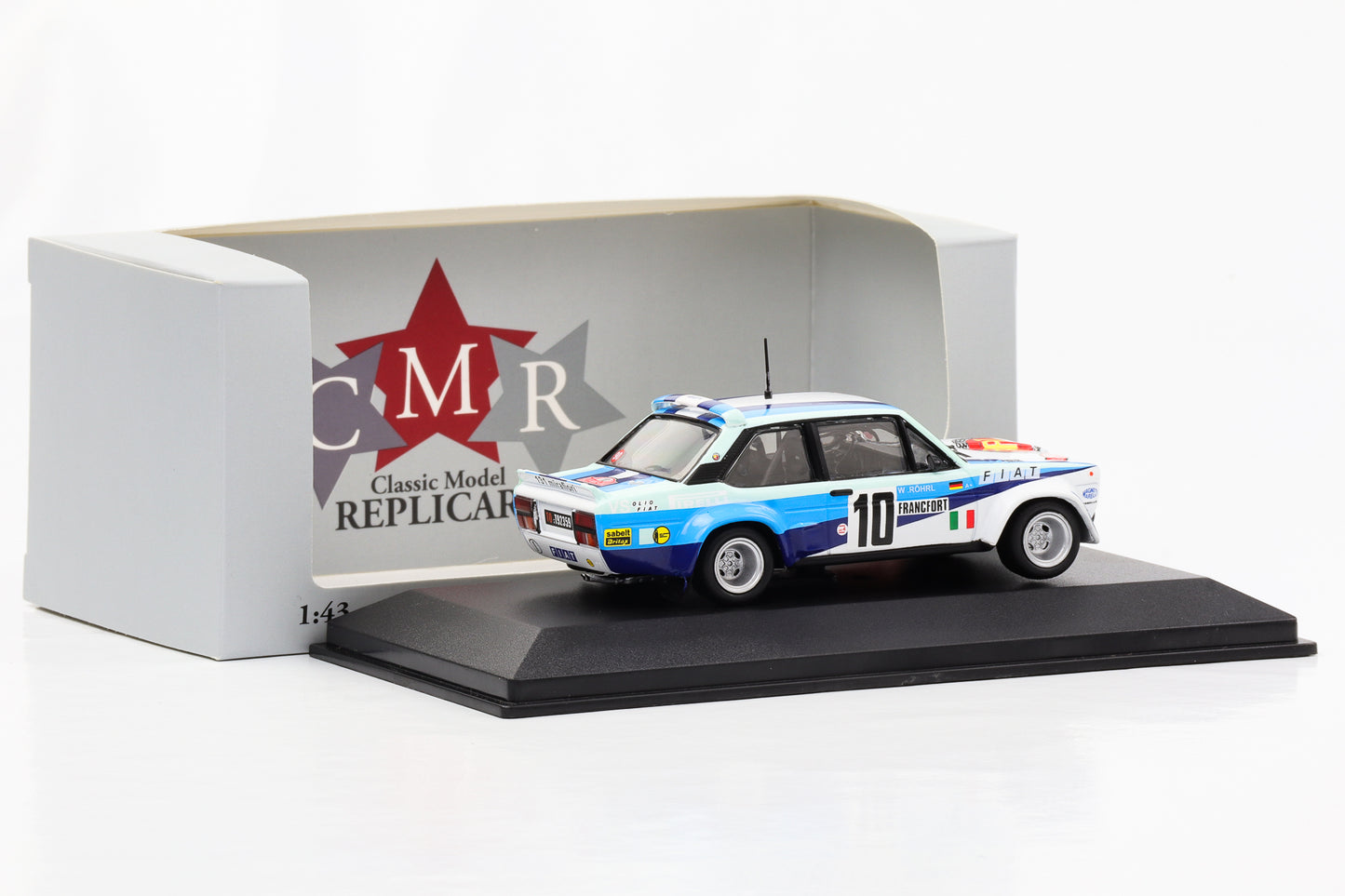 1:43 Fiat 131 Abarth #10 Winner Rallye Monte-Carlo 1980 Röhrl Geistdörfer CMR