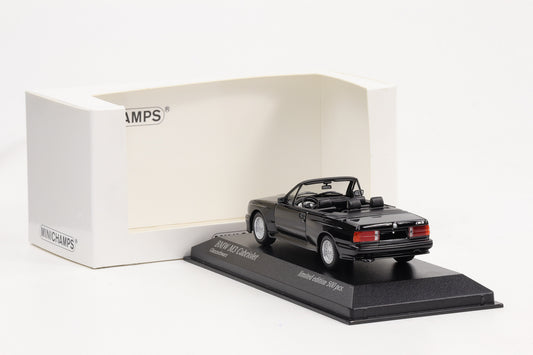 1:43 Minichamps BMW M3 E30 Cabriolet 1988 schwarz
