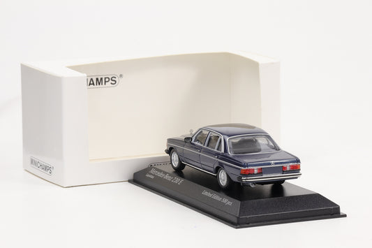 1:43 Minichamps Mercedes-Benz 230 E 1982 lapisblau Limited Edtion 500 Stk.