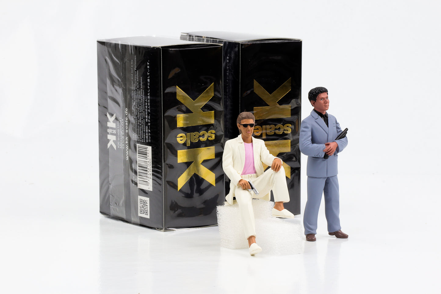 1:18 Figur Set Miami Vice Rico Tubbs Sonny Crockett Movie KK Scale Figuren