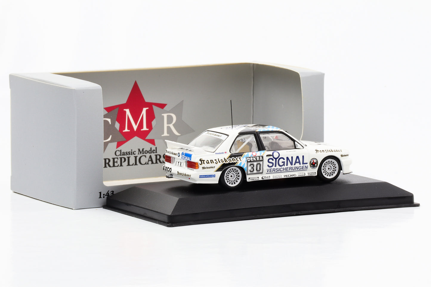 1:43 BMW M3 E30 #30 DTM 1991 Leopold Prinz von Bayern CMR