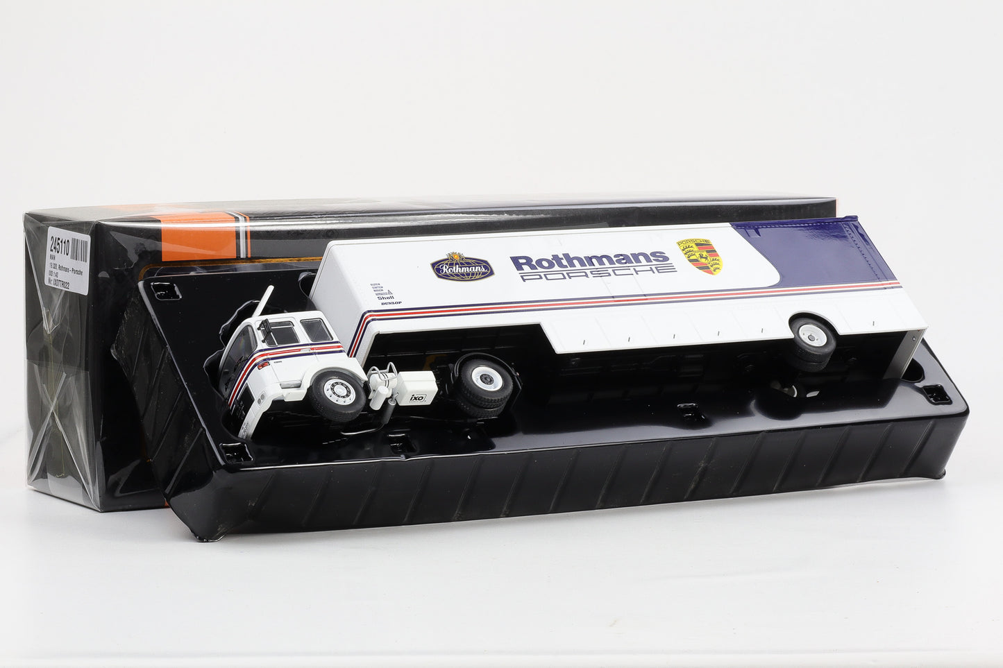 1:43 IXO MAN Büssing LKW Renntransporter Rothmans Porsche TTR022