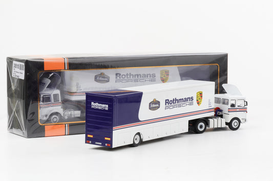 1:43 IXO MAN Büssing LKW Renntransporter Rothmans Porsche TTR022