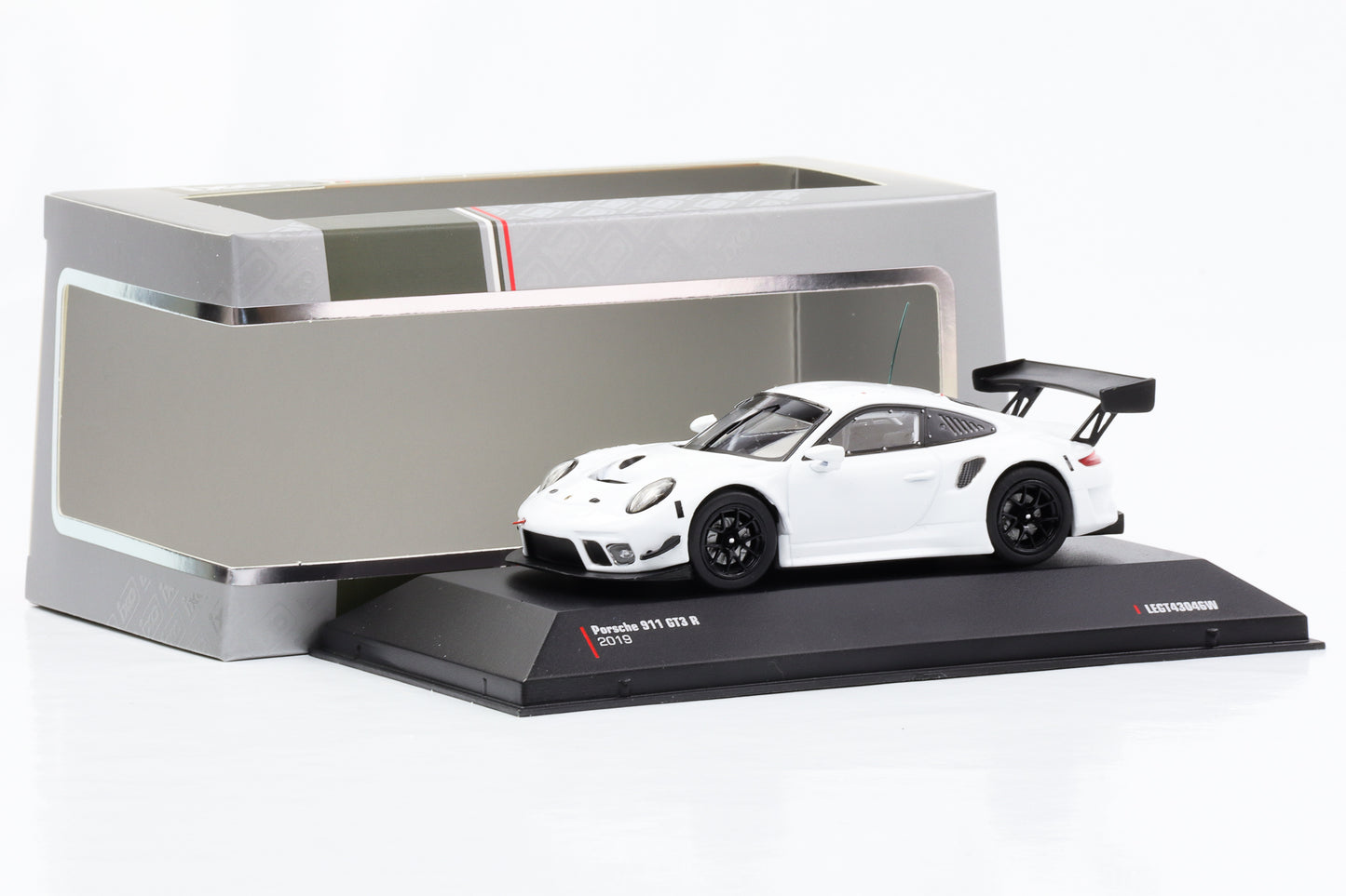 1:43 Porsche 911 GT3 R Plain Body Version 2019 white IXO