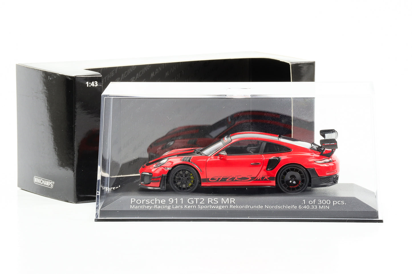 1:43 Porsche 911 992 II GT2 RS MR Manthey Racing Rekordrunde Minichamps