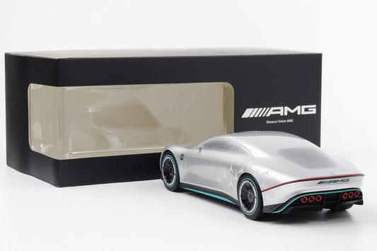 1:18 Mercedes-Benz Showcar Vision AMG Silber alubeam NZG Dealer limited diecast
