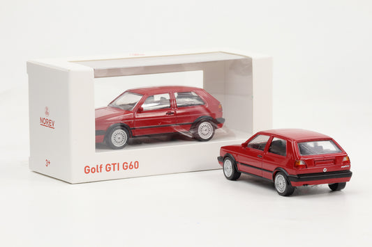 1:43 VW Golf II GTI G60 Volkswagen rot Jet Car Norev diecast 840062