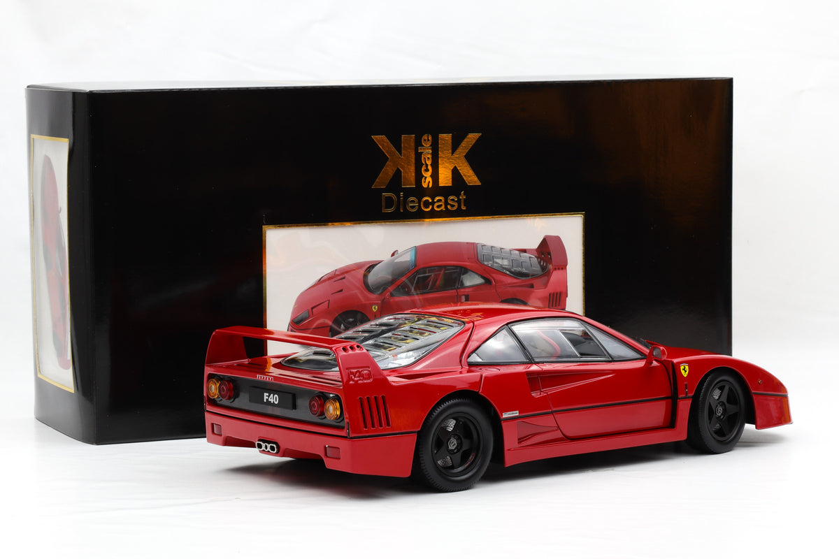 1:12 Ferrari F40 Supersportwagen Lightweight 1990 rot KK Scale diecast