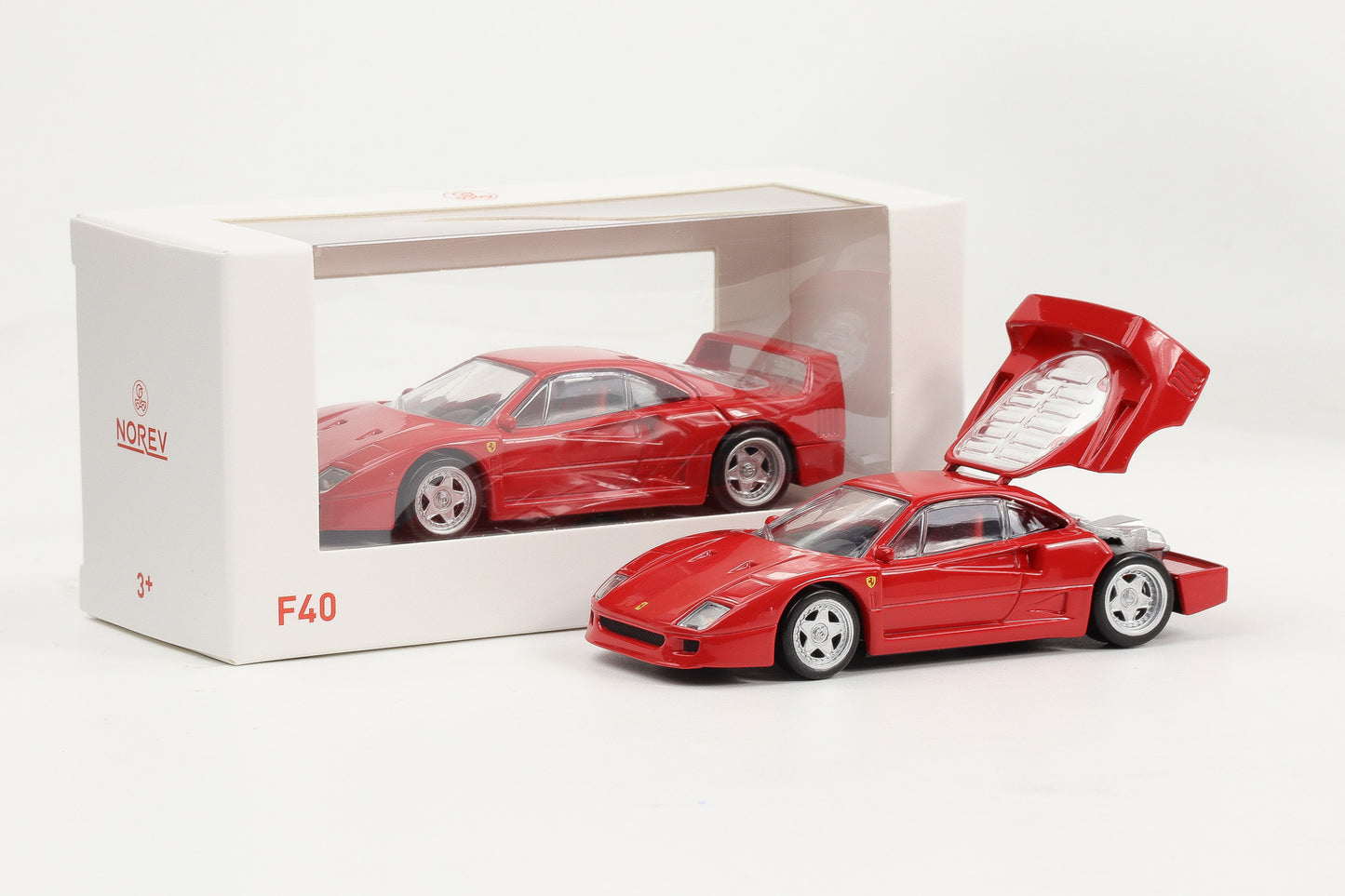 1:43 Jet Car Norev Ferrari F40 rot 1987 diecast 730001