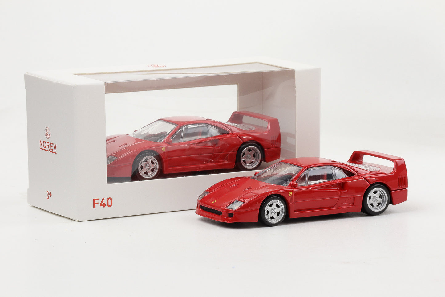 1:43 Jet Car Norev Ferrari F40 rot 1987 diecast 730001