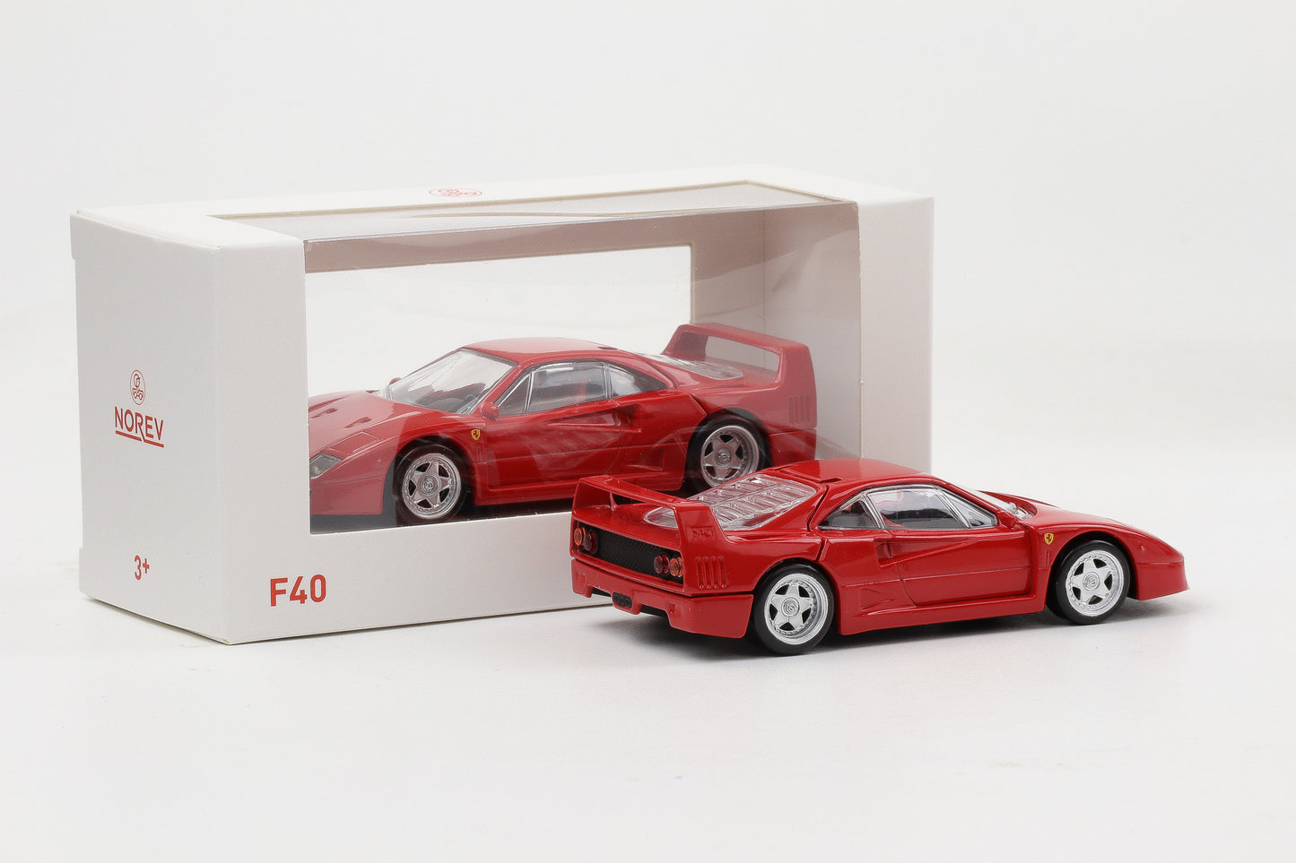 1:43 Jet Car Norev Ferrari F40 rot 1987 diecast 730001