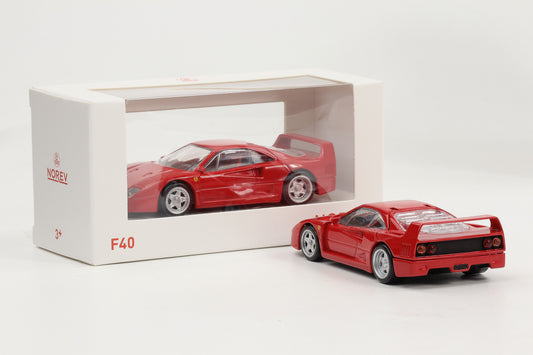 1:43 Jet Car Norev Ferrari F40 rot 1987 diecast 730001