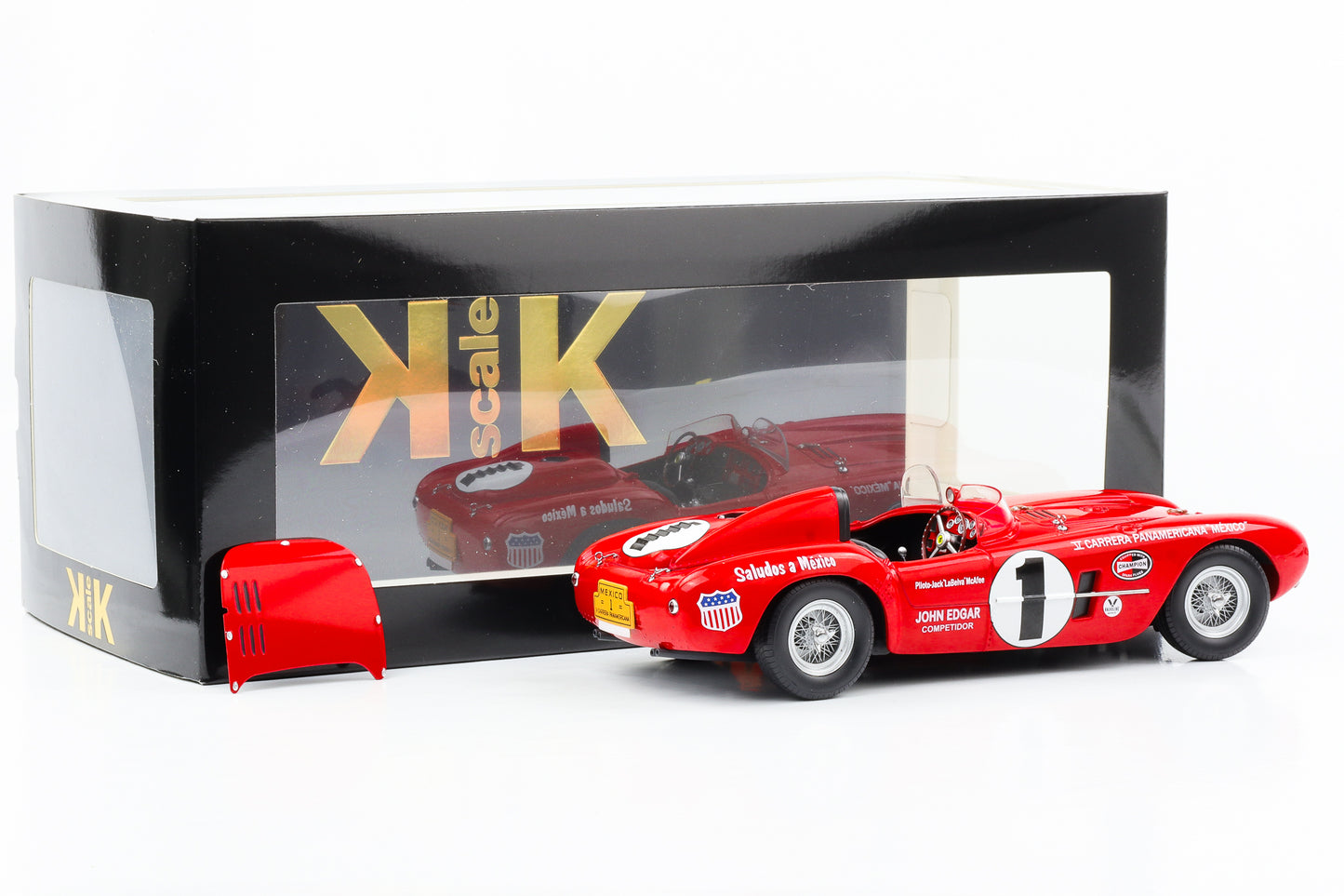 1:18 Ferrari 375 Plus #1 Carrera Panamericana 1954 McAfee Robinson KK Scale