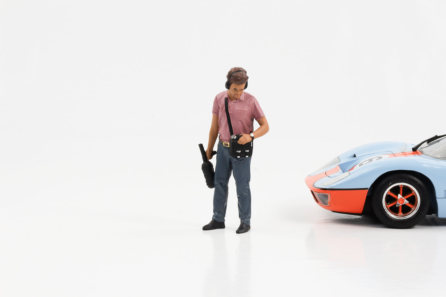 1:18 Figur On-Air Tontechniker Mike American Diorama Figur 4