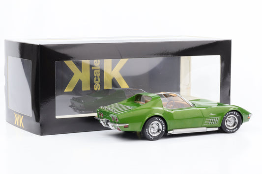 1:18 Chevrolet Corvette C3 Stingray Targa 1972 grün metallic KK-Scale