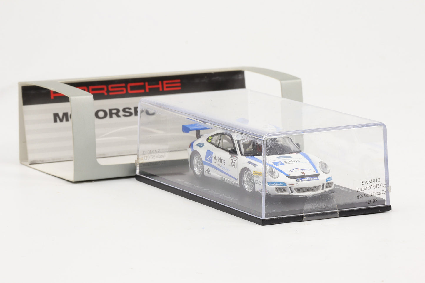 1:43 Spark Porsche 911 997 Carrera Cup 2008 #25 a.eins Ms Racing Museum