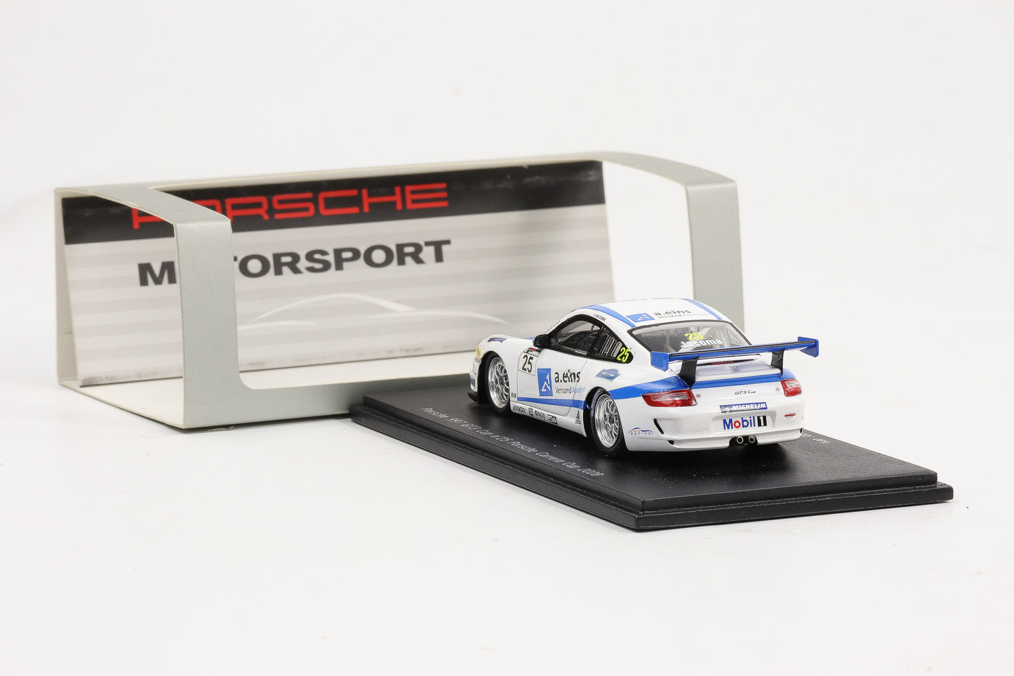 1:43 Spark Porsche 911 997 Carrera Cup 2008 #25 a.eins Ms Racing Museum