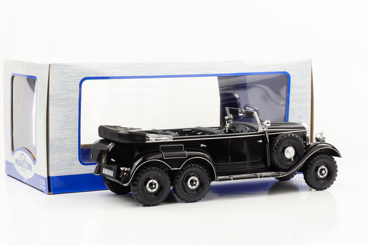 1:18 Mercedes-Benz G4 W31 Cabriolet 1938 schwarz MCG diecast
