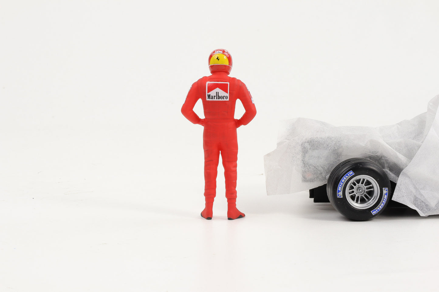 1:18 Cartrix Figur Schumacher 2003 Formel 1 F1 Resin Diorama 10cm
