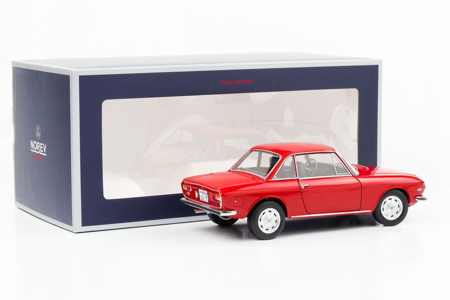 1:18 Lancia Fulvia 1600 HF Lusso 1971 rot Norev limited 187982